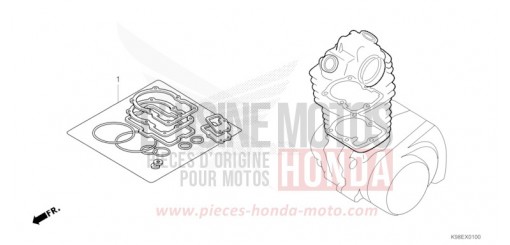 DICHTUNG SATZ A CBF125NAM de 2021